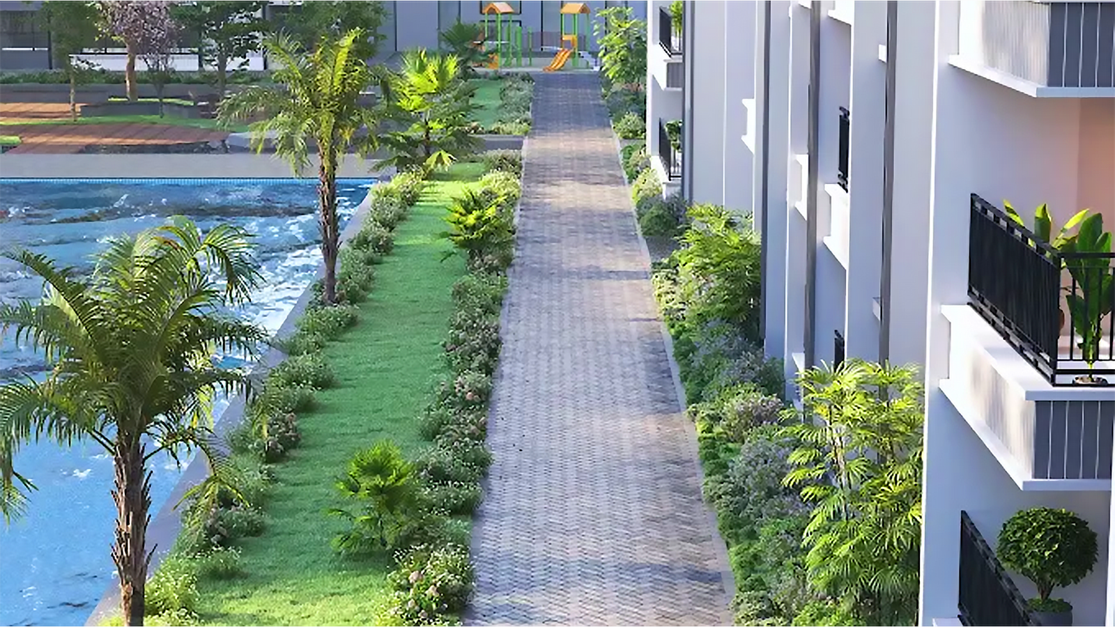 Luxurious hotel lobby interior with large chandelier, marble walls, and reception desk